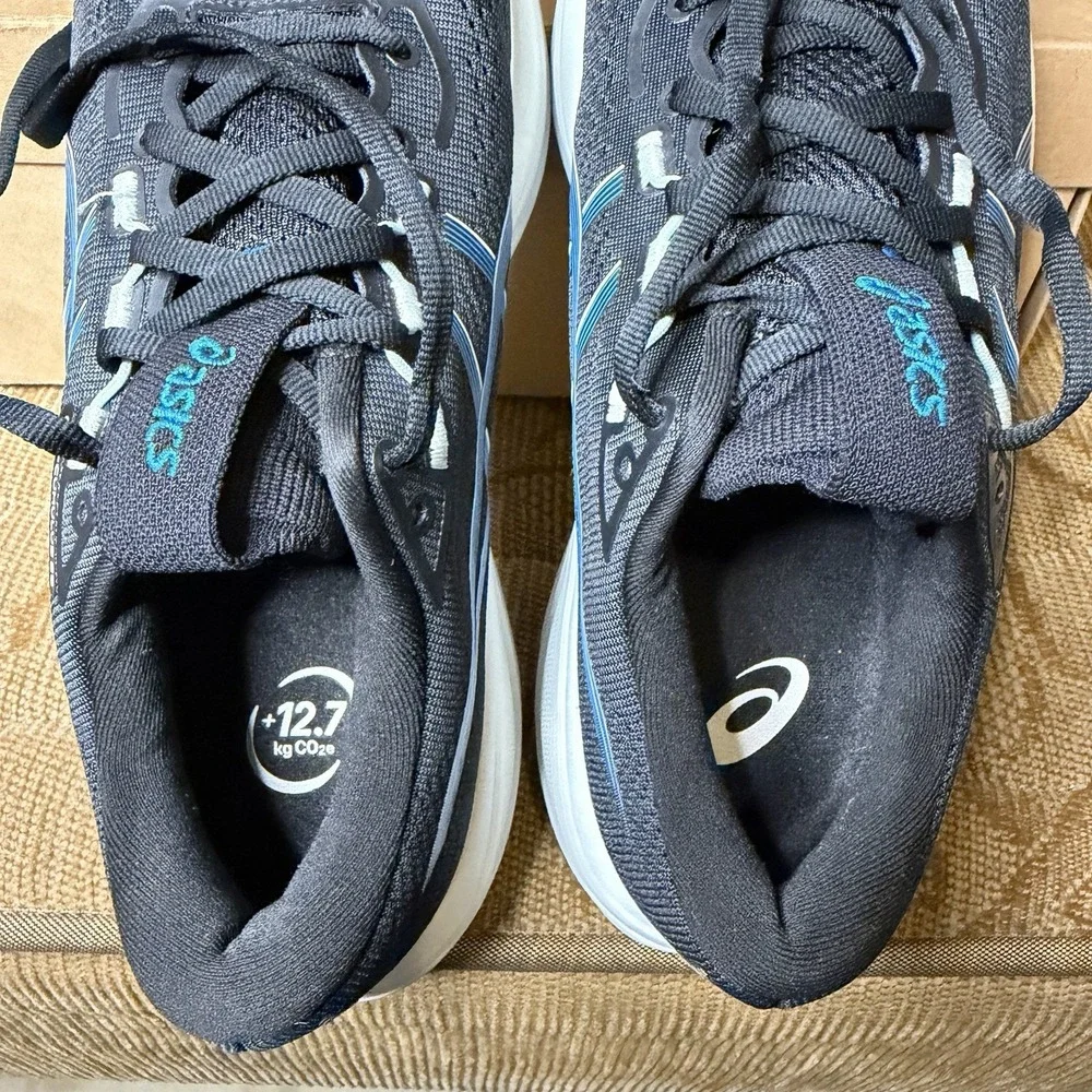 Asics Gel-Cumulus 28 White Bluebell 1012B919-101 Women's Size 8 Running Shoes